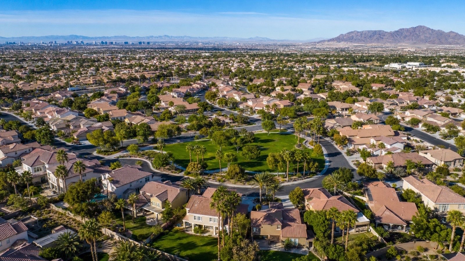 Southwest Las Vegas new-construction neighborhood near Triad Springs and Mountain's Edge 2026